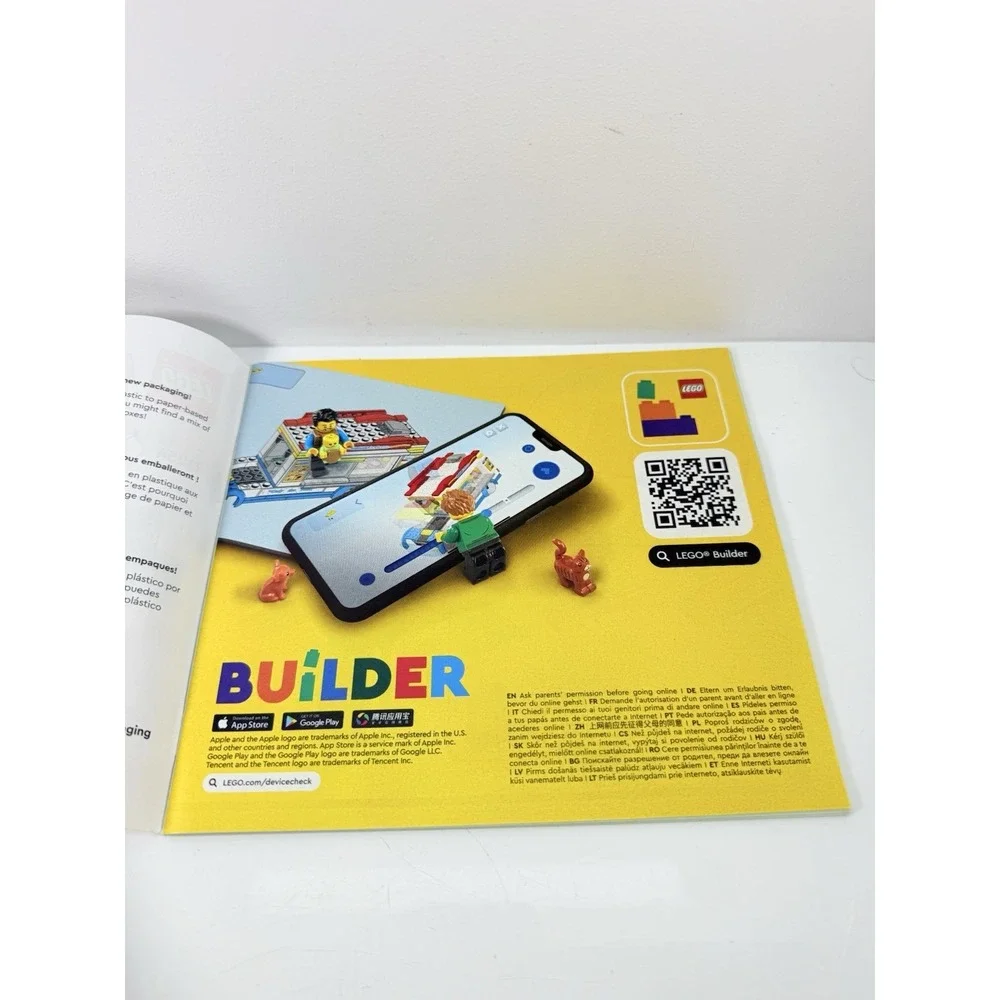 Lego Minecraft Instructions Manual Book Only - Set 21254